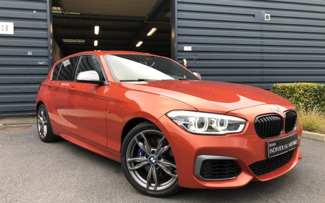 BMW M135i F20 LCI BVA 326ch Orange Valencia **VENDUE***